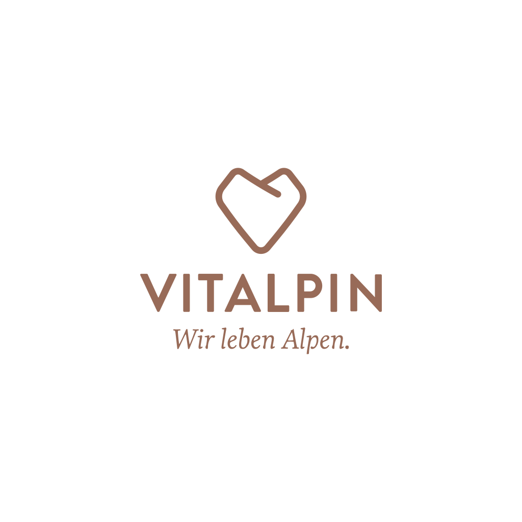 Offizielles Vitalpin-Logo – „Wir leben Alpen“